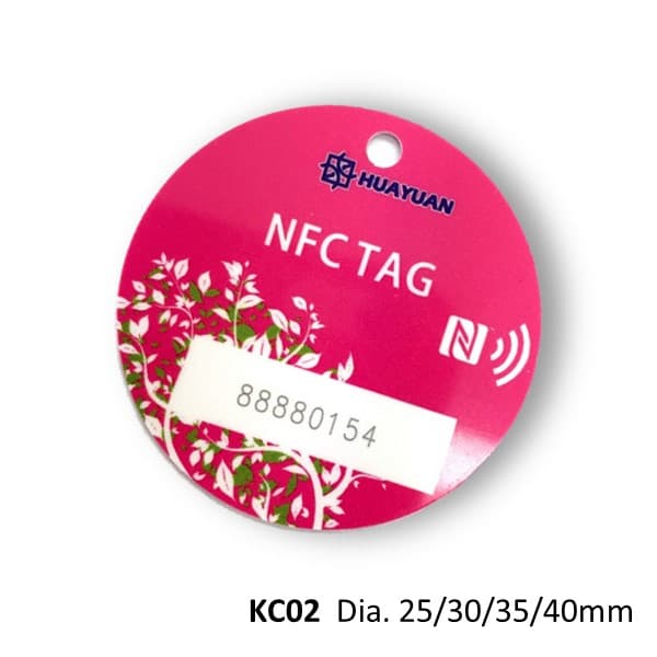 PVC Keytag KC02