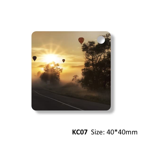 PVC Keytag KC07