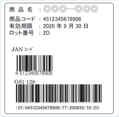 医薬・医療機器バーコード